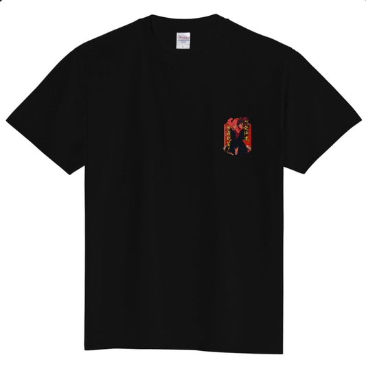 愛と喧嘩は紙一重 Tシャツ（BLACK）