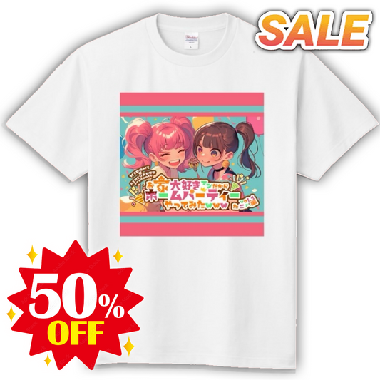 たこパ♡ホームパーティーTシャツ